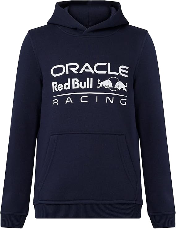 Red Bull Racing F1 Team Logo Formula 1 Official Hoodie - Blue - S