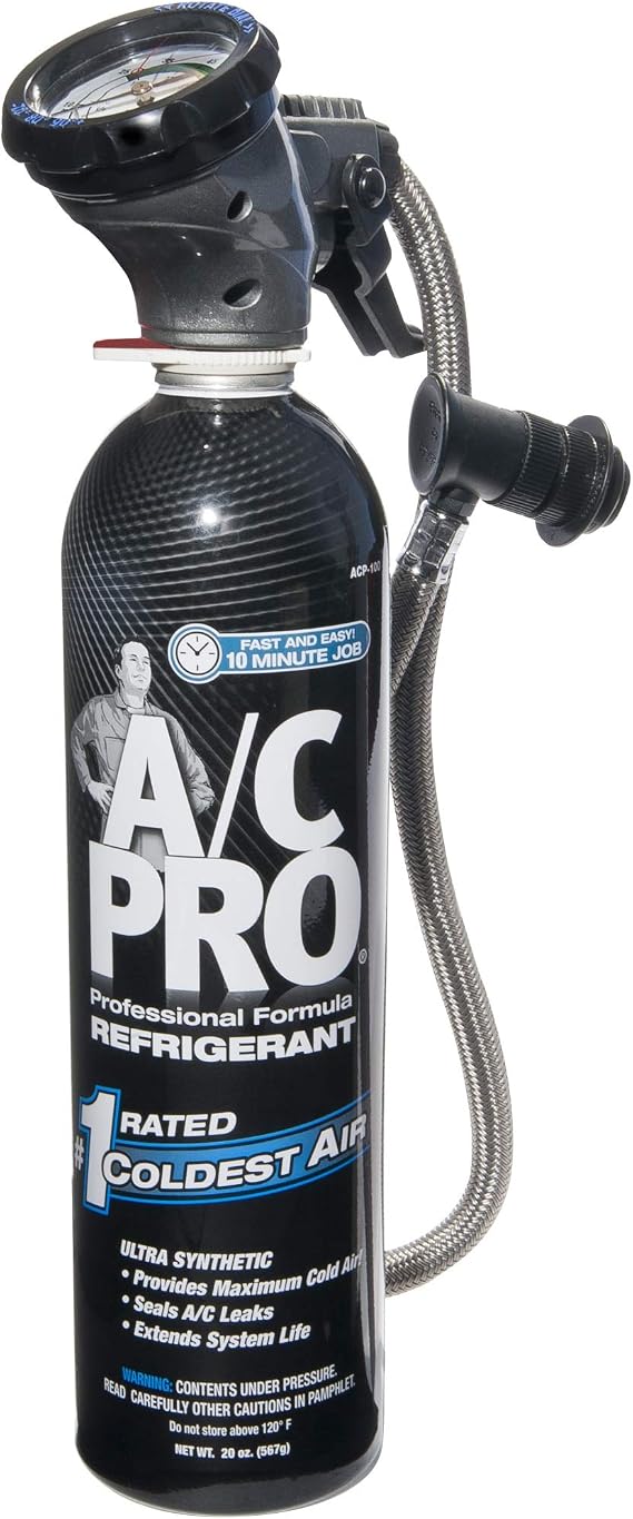 A/c Pro Acp100 Professional Formula Refrigerant Recharging Kit 20 Oz (Pack of 4)