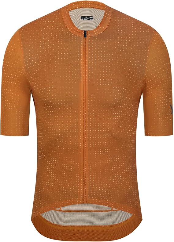YKYWBIKE Cycling Jersey Men Short Sleeve Road Bike Jersey with Pockets Biking Shirts for Men Cycling Breathable MTB Biker Shirts Full Zip Cycling Jerseys