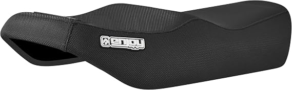 Enjoy Mfg Seat Cover - Compatible with Suzuki 2015-2019 AX 100_#524 (All Black Standard)