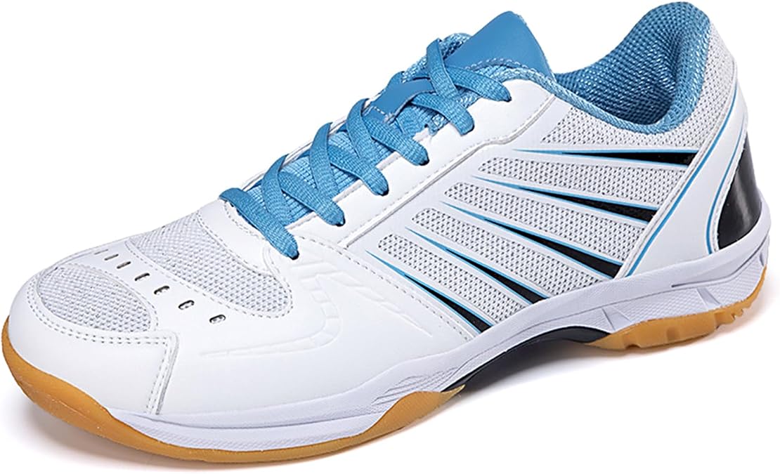 Pickleball Shoes for Mens Non Slip Comfort Badminton Tennis Athletic Shoe for Indoor Table Tennis Volleyball Sport