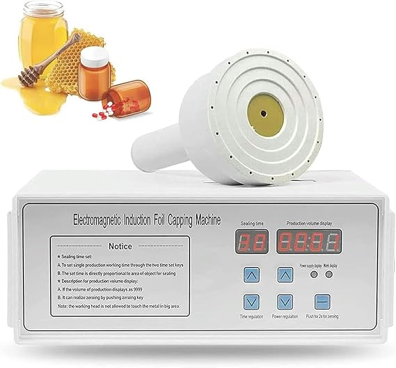Electromagnetic Induction Sealing Machine, 20-85mm Handheld Heat Sealer Machine Cap Aluminum Foil Sealing Machine Pharmaceutical Capping Machine