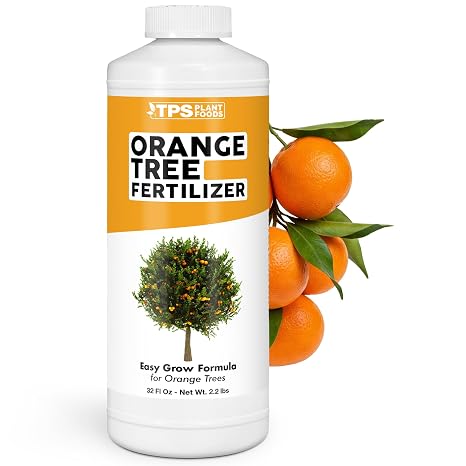Orange Tree Fertilizer, Liquid Plant Food for More Fruit, 32 oz