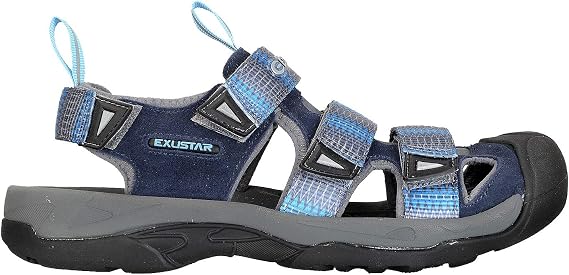 Exustar Clipless Sandal for Cycling with Closed Toe Design