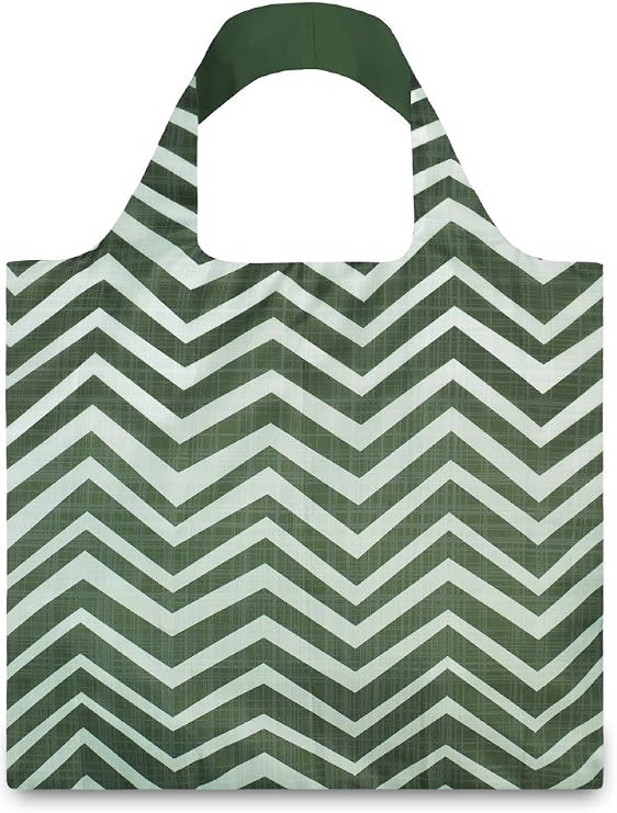 LOQI Elements Wood Reusable Shopping Bag, Multicolor