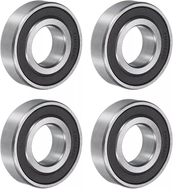R12-2RS (4 Each) Sealed Radial Ball Bearing 3/4 ID X 1-5/8 OD X 7/16 Wide