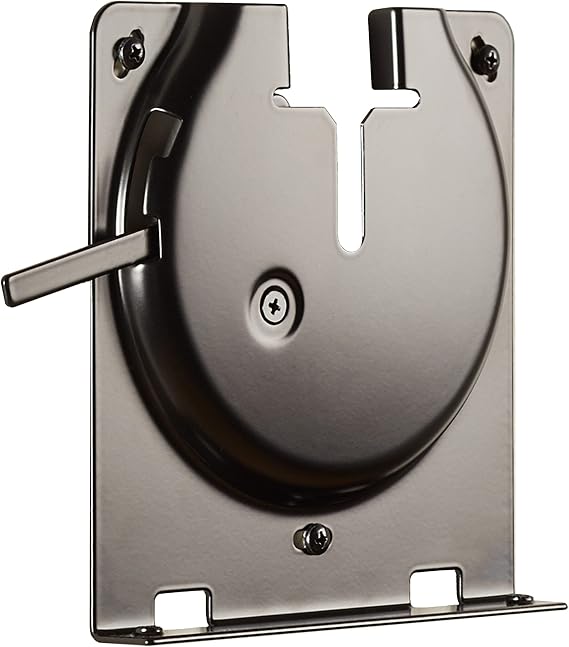 Sanus Wall Mount for Sonos Amp - Slim Black Design with Lockable Latch for Security - Low Profile Bracket Design Mounts in Any Orientation - Built-in Cable Management & Easy 15-Minute Install ...