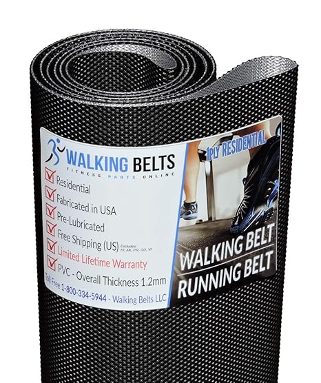 Walking Belts LLC - Livestrong LS13.0T-C1 S/N: TM407B Treadmill Walking Belt + Free 1oz Lube