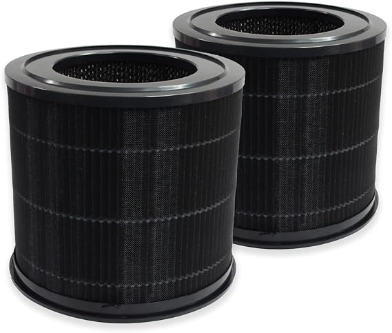PUREBURG Replacement Filter Compatible with Smartmi P1 Air Purifier (FJY6005EU ZMKQJHQP11)H13 2-Pack