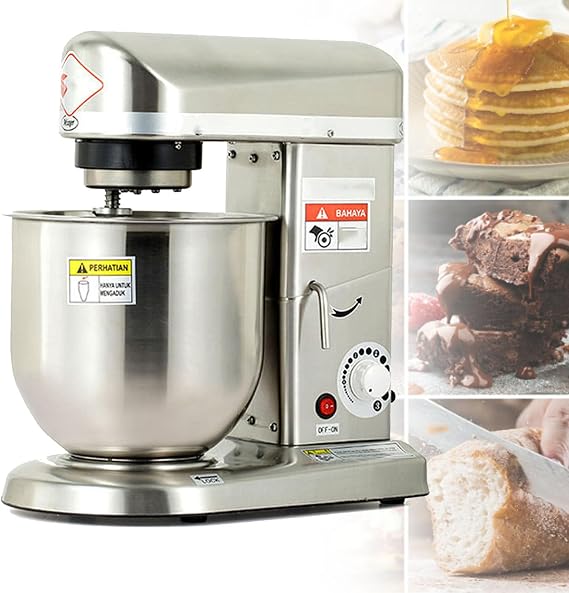 Cashwise Kitchen Electric Stand Mixer for Baking, 3-IN-1 Multi-Function Powerful Food Mixer, with 3 Speeds Adjustable, Dough Hook, Whisk (10L)