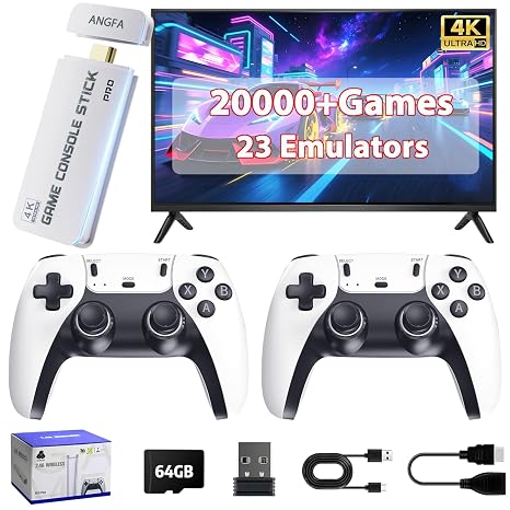 ANGFA Wireless Retro Gaming Console-FT