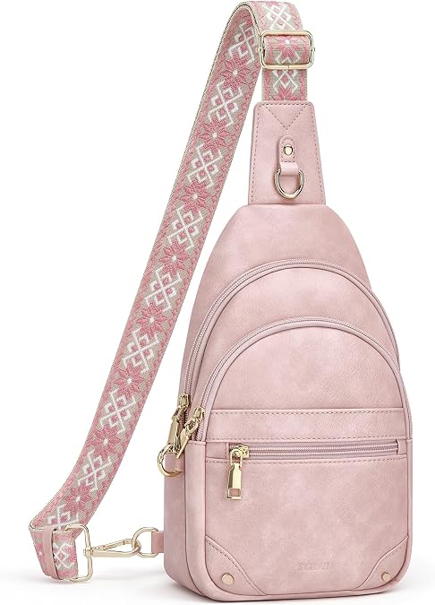 Anti Theft Crossbody Bags for Women, RFID Travel Sling Purse