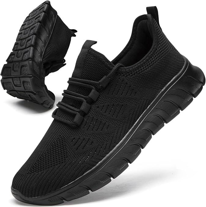 ZGPWZWL Mens Running Shoes Sneakers Men Tennis Gym Athletic Lightweight Walking Comfort Workout Sports Shoes
