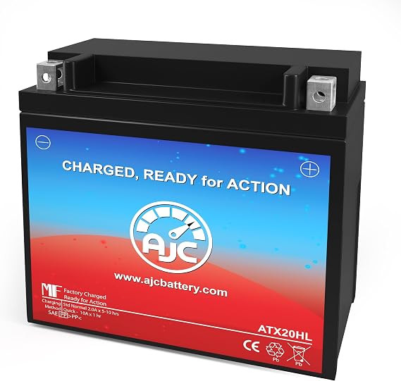 AJC Battery Compatible with Can-Am Commander 1000 XT-P UTV Battery (2014-2017)