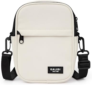 KALIDI Crossbody Sling Bag for Women Men Multi Position Small Purse Waist Fanny Pack with Adjustable Strap