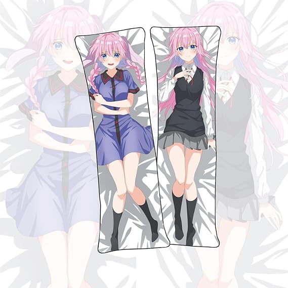 Anime Body Pillow Shikimori's Not Just a Cutie Shikimori Miyako Dakimakura Body Pillow Anime Double-Sided Printed Pillow Cover Cushion Cover Pillow, 40x120cm-2WT, A1001A