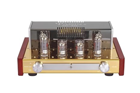 Yaqin MC-84L Stereo Vacuum Tube Push-Pull Integrated Amplifier,Output Power12Wx2,Tubes 6P14x4pcs 12AX7Bx2pcs, AC 115V or AC 230V