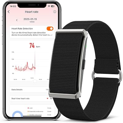 Smart Health Wristband for Women & Men - Wearable Blood Pressure Monitor,173 Sports Modes, IP68 Waterproof, Heart Rate Monitor, Sleep Tracker, Step & Calorie Counter