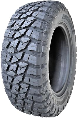Landspider Wildtraxx MT Mud Off-Road Light Truck Radial Tire-33X12.50R20LT 33X12.50X20 33X12.50-20 114Q Load Range E LRE 10-Ply RBL Raised Black Letters