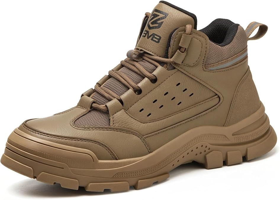 Steel Toe Boots for Men Women Comfortable Lightweight Work Boots for Men Industrial Construction Boot Non Slip Work Shoes