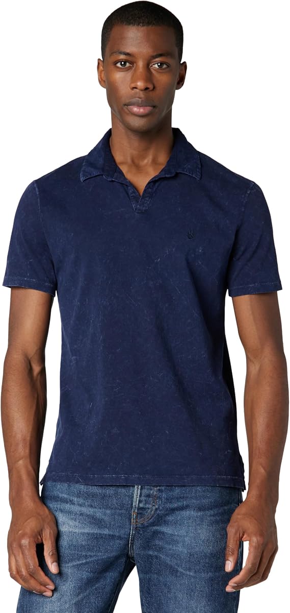 John Varvatos Men's Bodhi Short Sleeve Polo