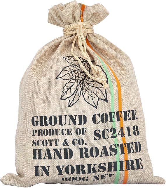 Scott&Co. Ground Coffee Gift, 10 different Varieties of Coffees to Taste. 10 x 60g Ground Coffee Beans (Total 100 Servings) Gifts for Women and Men