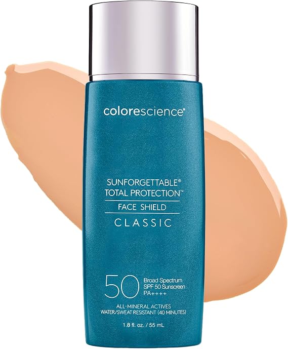 Colorescience Total Protection Face Shield SPF 50, 1.8 Fl Oz