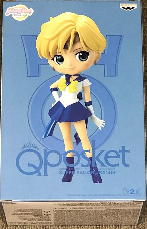 Banpresto The Movie [Sailor Moon Eternal] Q posket-Super Sailor Uranus-(ver.B), Multiple Colors (BP17191)