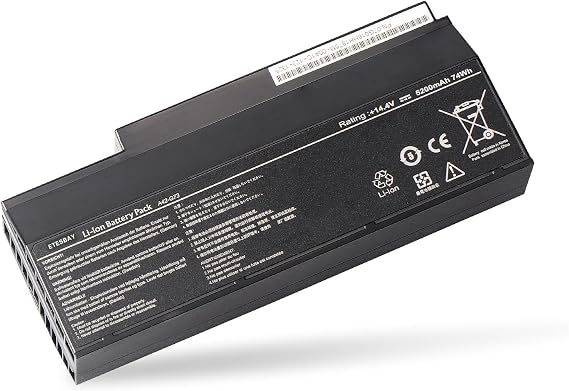 ETESBAY A42-G73 Laptop Battery Replacement for ASUS G53 G53S G53J G53JW G53SX G73 G73S G73J G73JH G73JQ G73JW G73JX G73SW G73-52 [14.4V, 74WH, 5200mAh]