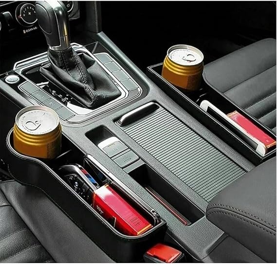 Car Seat Intermediate Luxury Organizer Cup Holder Car Seat Intermediate Phone Cup Holder Right - Left 2 Li Set Cup Holder