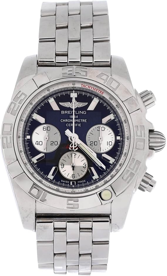 Pre-Loved Chronomat Chronograph Automatic Watch Stainless Steel 44