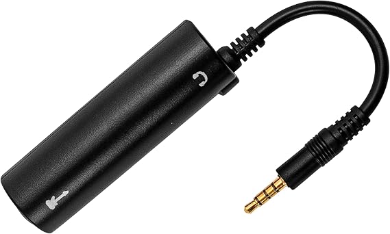 Marsrut Guitar Audio Effects Interface Adapter Converter Replacement for iPhone,iPad,iPod Touch Fashion Processed