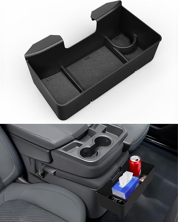 Center Console Hanging Organizer Box for 2019-2026 Chevy Silverado 1500