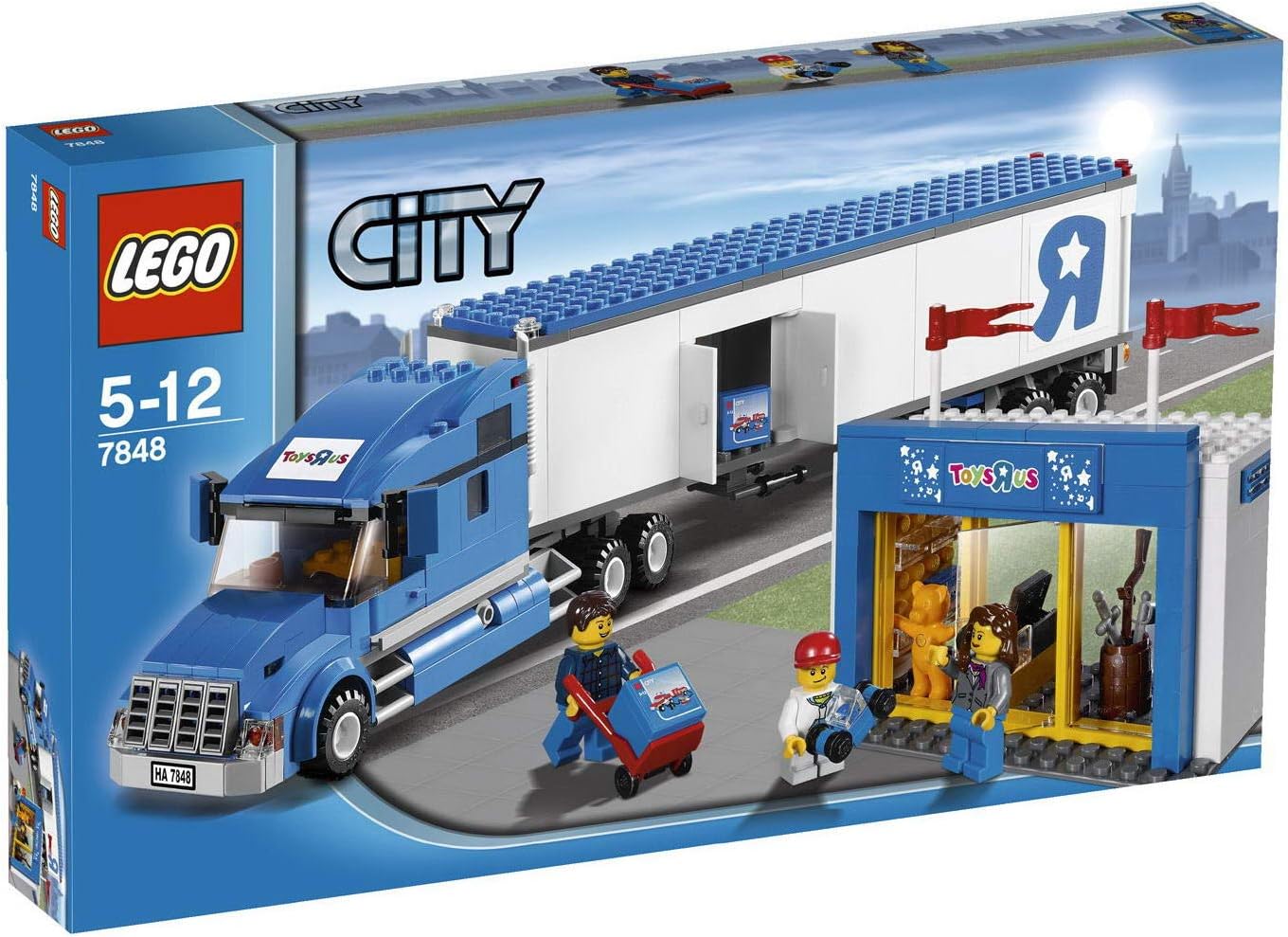 Lego City Toys R Us Truck 7848