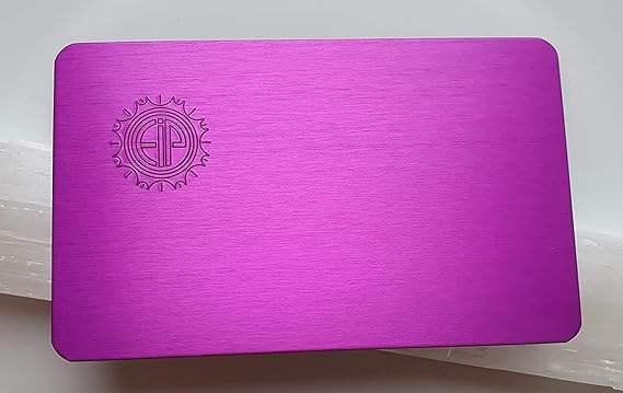 EIP Original Nikola Tesla Positive Energy Purple Plate Small