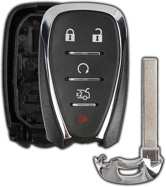 Remote Key Fob Cover Shell Case for 2016-2020 Chevrolet (HYQ4EA)