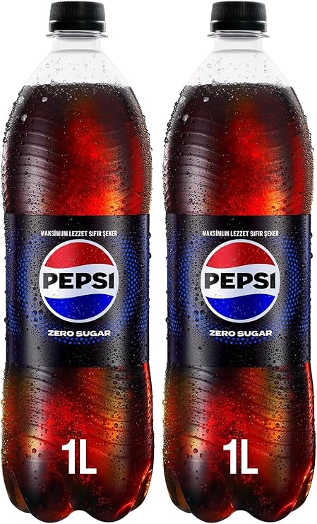 Pepsi Max Cola Diet İçecek 1000 ml 2li paket