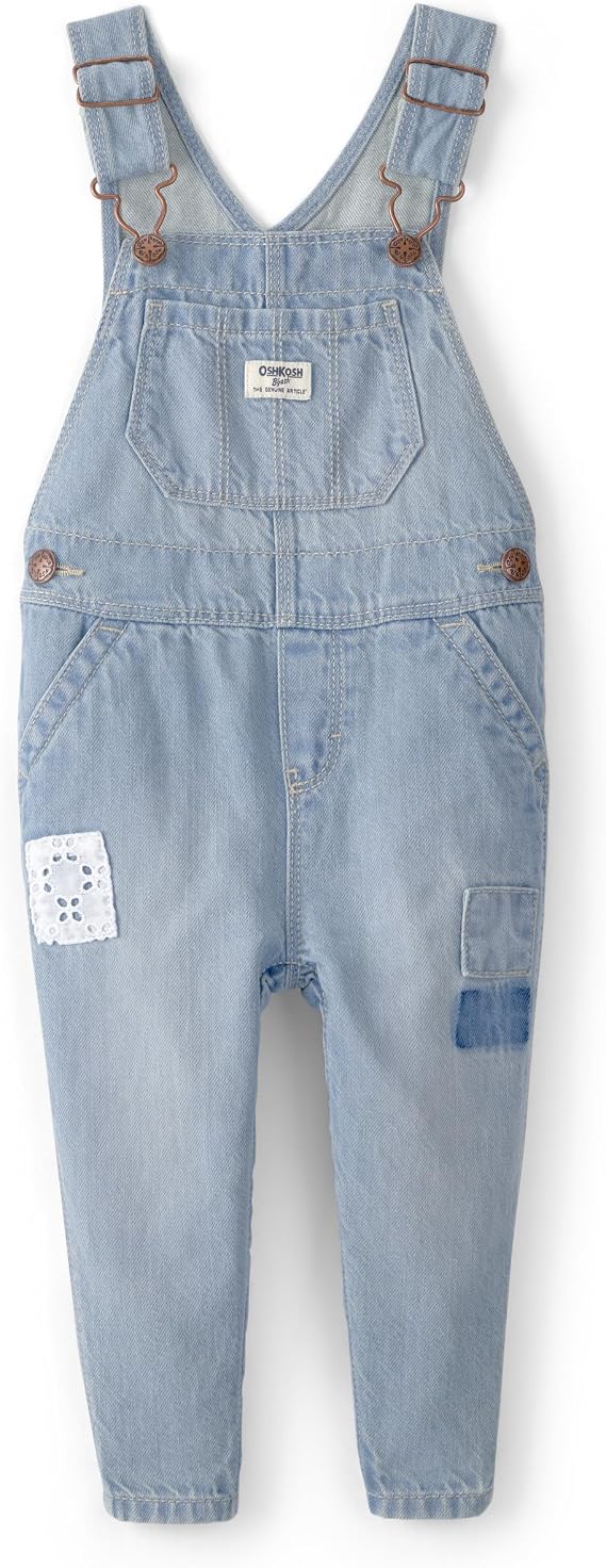 OSHKOSH B'GOSH Baby Girls World's Best Overalls