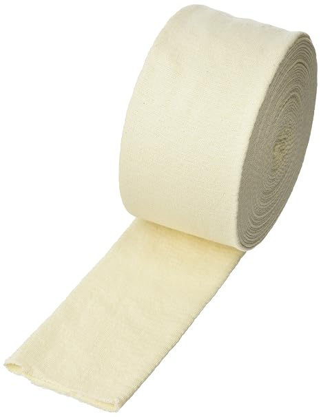 Molnlycke 1438 Tubigrip Multipurpose Tubular Bandage, Size F, 4" Width, 393.70" Length, Natural