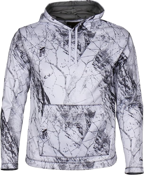 Gamehide Snow Camo Fleece Midweight Hooded Sweatshirt