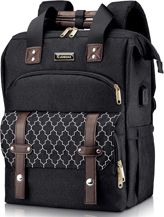 Backpack for Women, School Backpacks for Girls, Large Wide Open Backpack