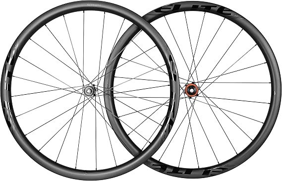 ELITEWHEELS ENT Gravel Carbon Wheelset Disc Brake Cyclocross Tubeless Ready 700C Wheels Center Lock Or 6 Bolt Lock Hub 35x34 Rim