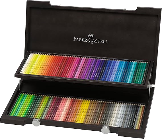 Faber-Castell Polychromos Artists' Color Pencils - Wood Case of 120