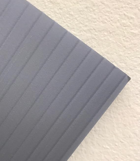 Corrugated Plastic 4mm Boards - 18"x12" (10 Sheets) ... (Grey)