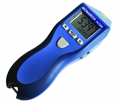 6125-010 Monarch PLT200 Pocket Laser Tachometer 200 with N.I.S.T. with a NIST-Traceable Calibration Certificate with Data