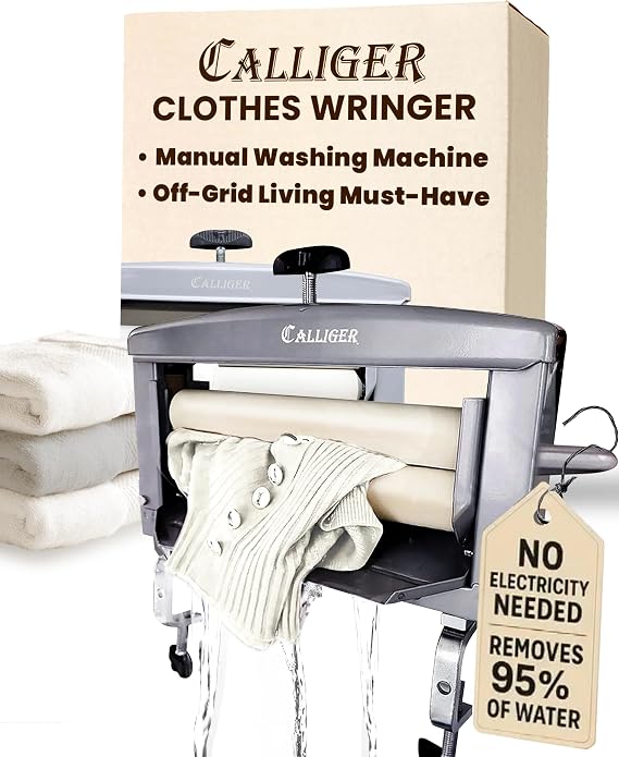 Northwood Calliger Clothes Wringer, Gray