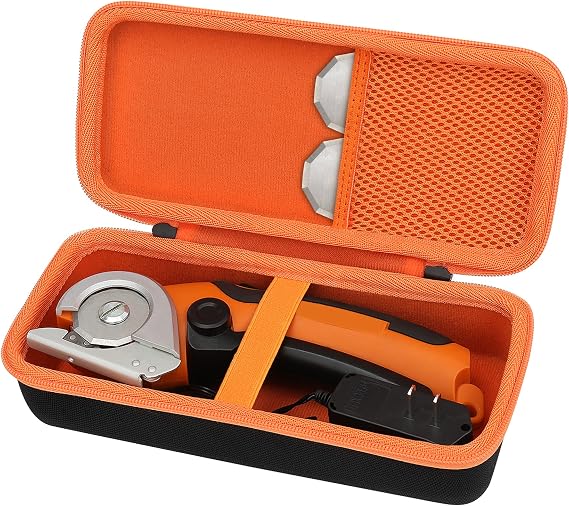 Aenllosi Hard Case for WORX WX082L WX081L Cardboard Cutter, Orange