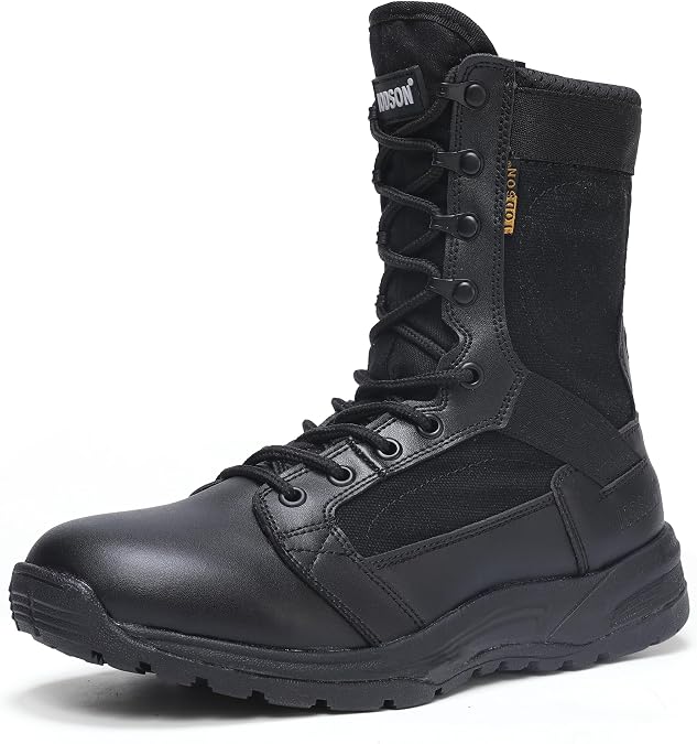 Men's Breathable Work Tactical Military Boots Lightweight Combat Army Motorcycle Jungle boots
