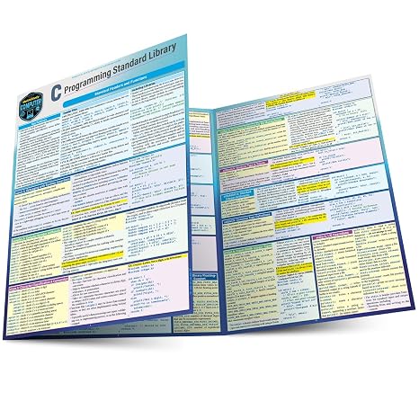 C Programming Language Standard Library: a QuickStudy Laminated Reference Guide