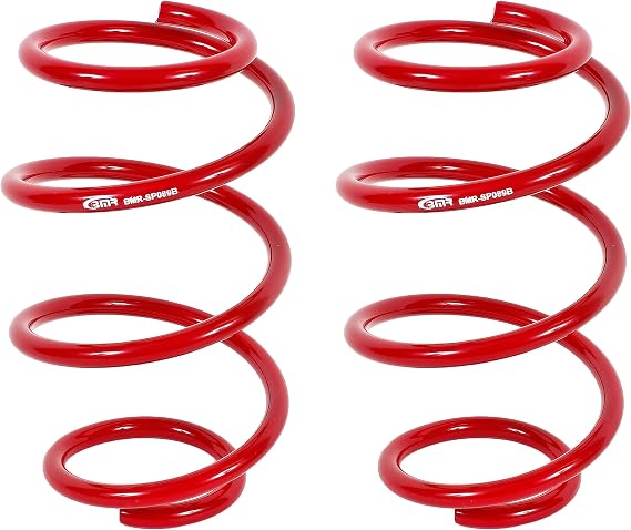Lowering springs, front, minimum drop, performance version
